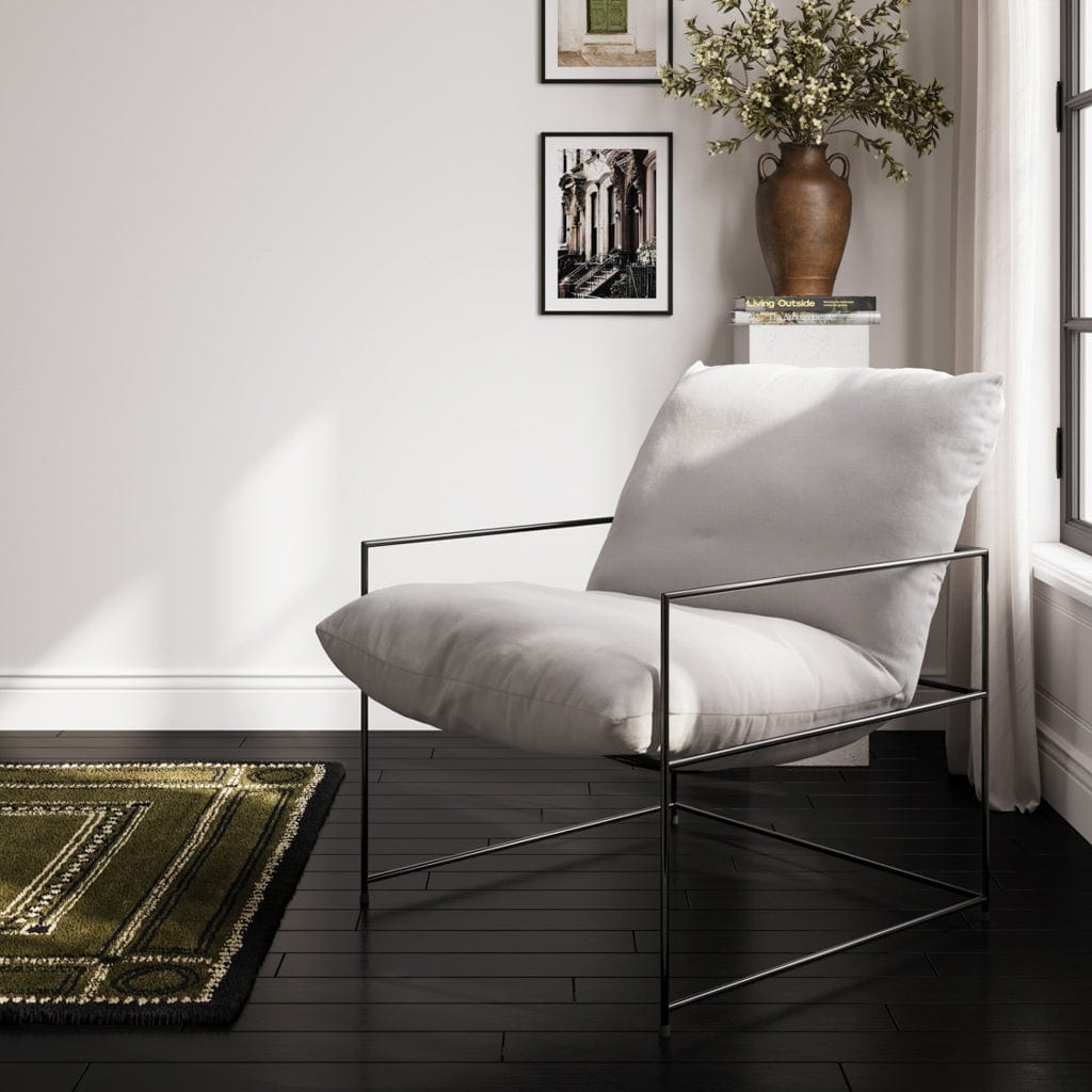 Fairmont Living Brook White Chair House of Isabella UK