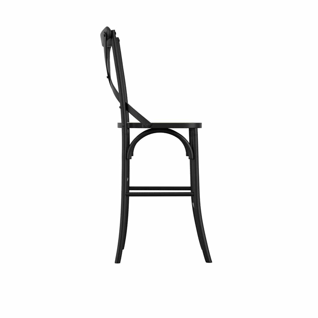 Fairmont Living Fitzroy Black Counter Stool House of Isabella UK