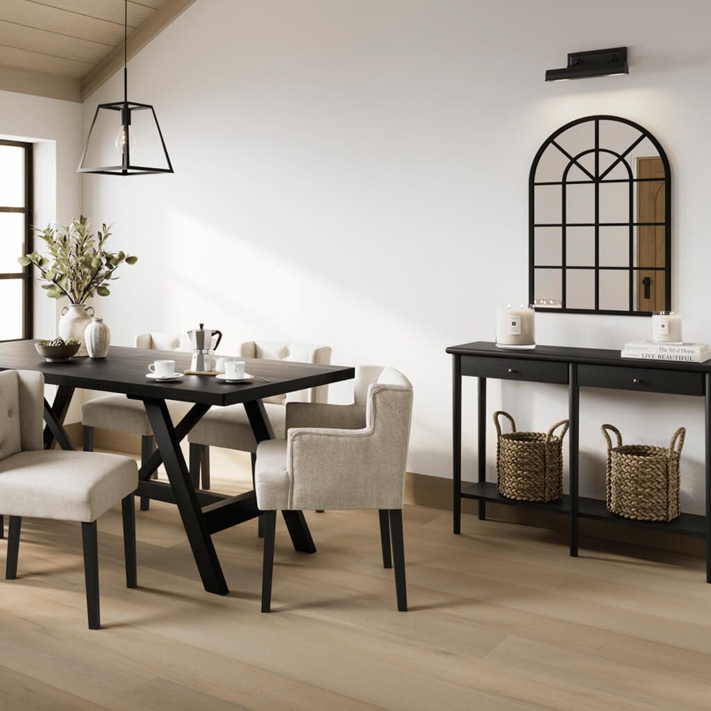 Fairmont Living Jackson Black Console Table House of Isabella UK