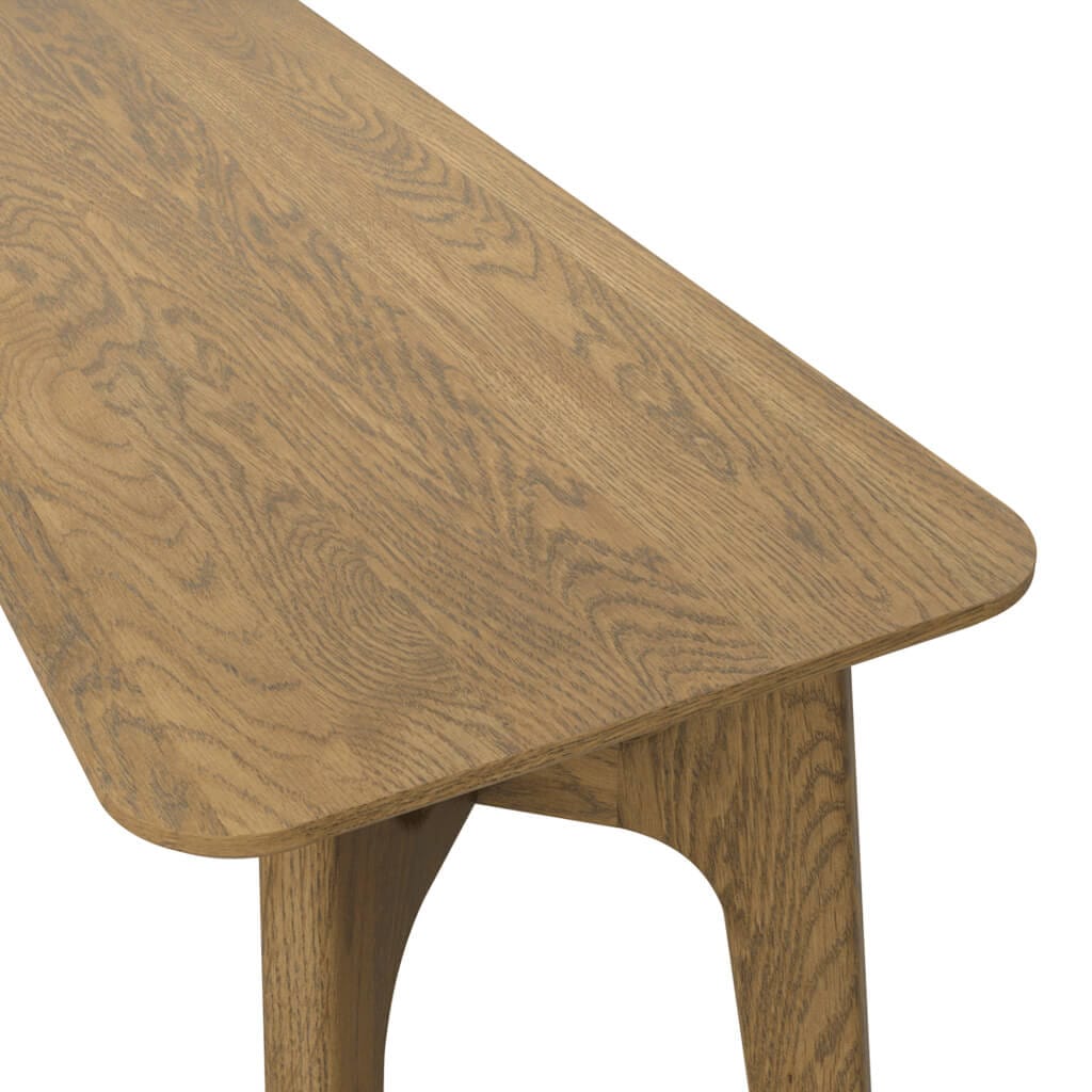 Fairmont Living Kitt Smoked Console Table House of Isabella UK