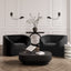 Fairmont Living Kuma Black Coffee Table House of Isabella UK