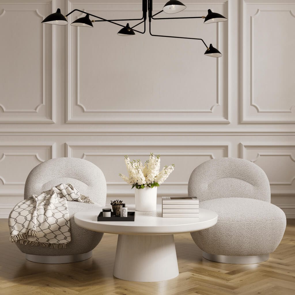 Fairmont Living Langham Grey Chair House of Isabella UK