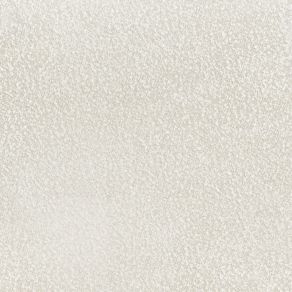 Lara Ivory Boucle Small Pouffe.