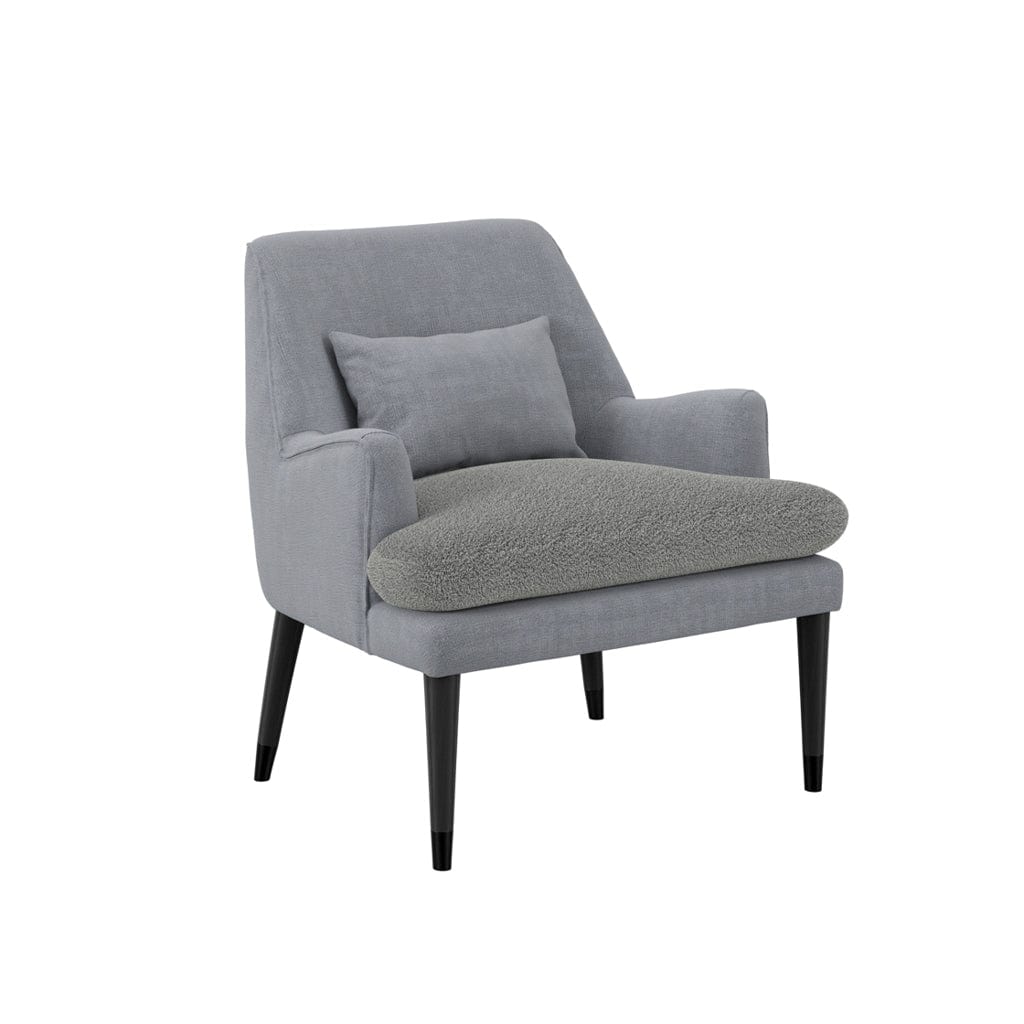 Fairmont Living Montana Soft Grey Chair House of Isabella UK