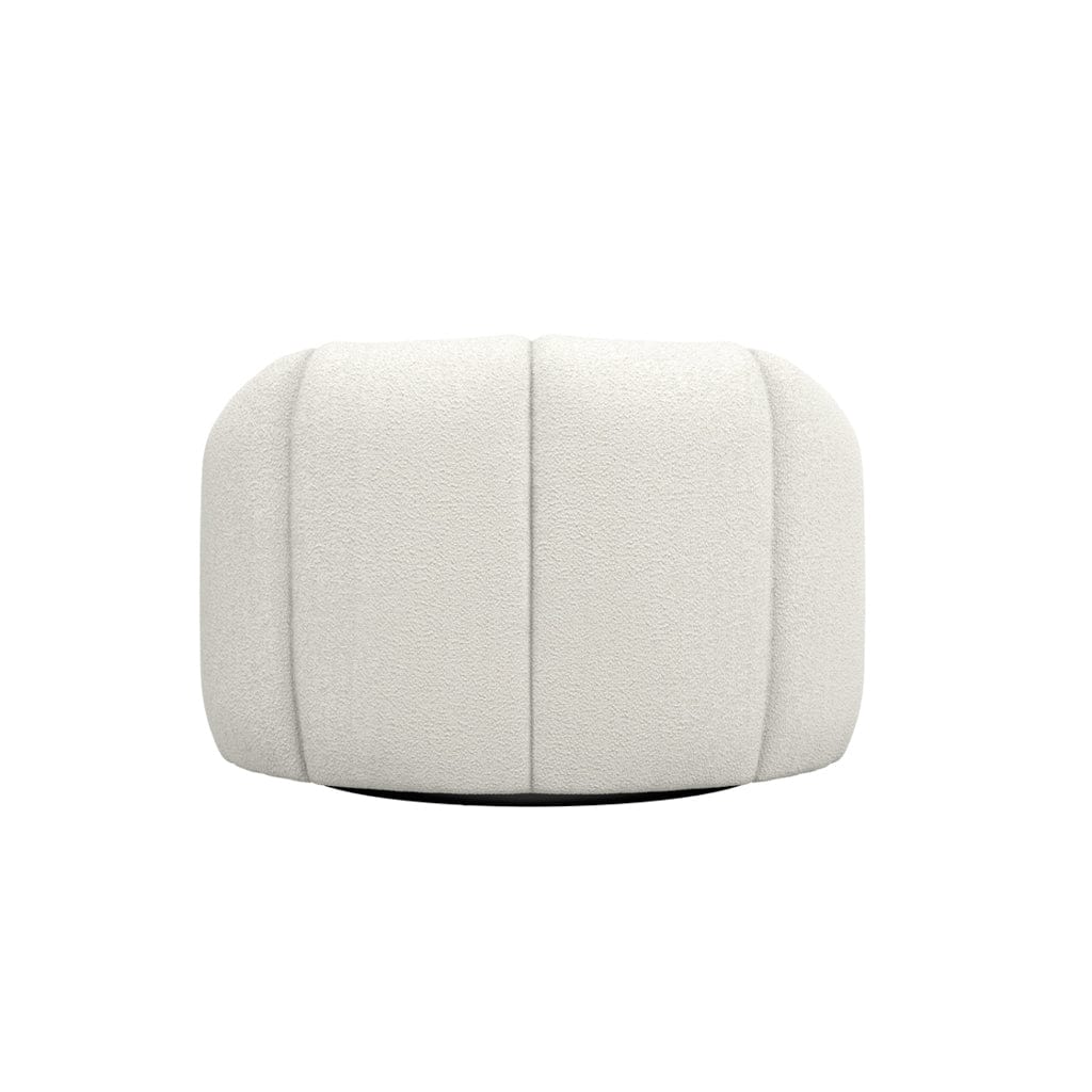 Nao Ivory Swivel Chair.