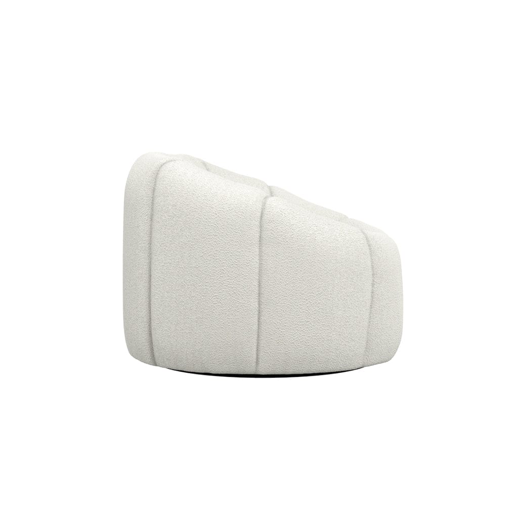 Nao Ivory Swivel Chair.