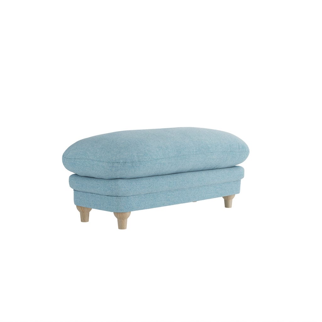 Plumpton Duck Egg Blue Footstool.
