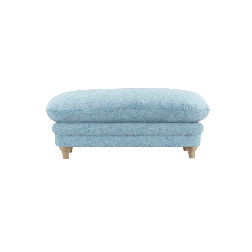 Plumpton Duck Egg Blue Footstool.