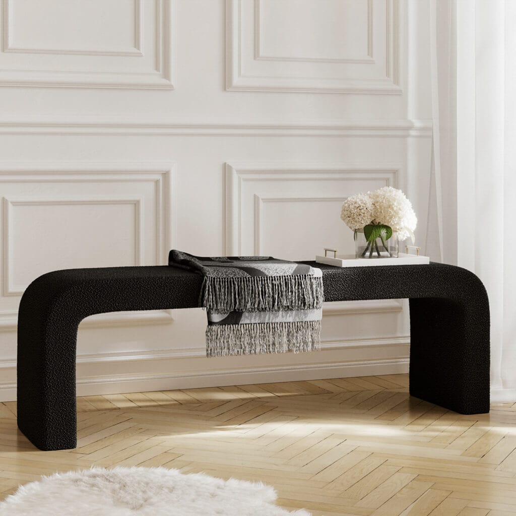 Fairmont Living Ren Black Bench House of Isabella UK