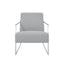 Fairmont Living Ritz Dove Grey and Silver Chair House of Isabella UK