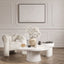 Fairmont Living Rumi White Coffee Table House of Isabella UK