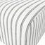 Fairmont Living Ryder Chalk Stripe Pouffe House of Isabella UK