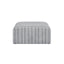Fairmont Living Ryder Chalk Stripe Pouffe House of Isabella UK