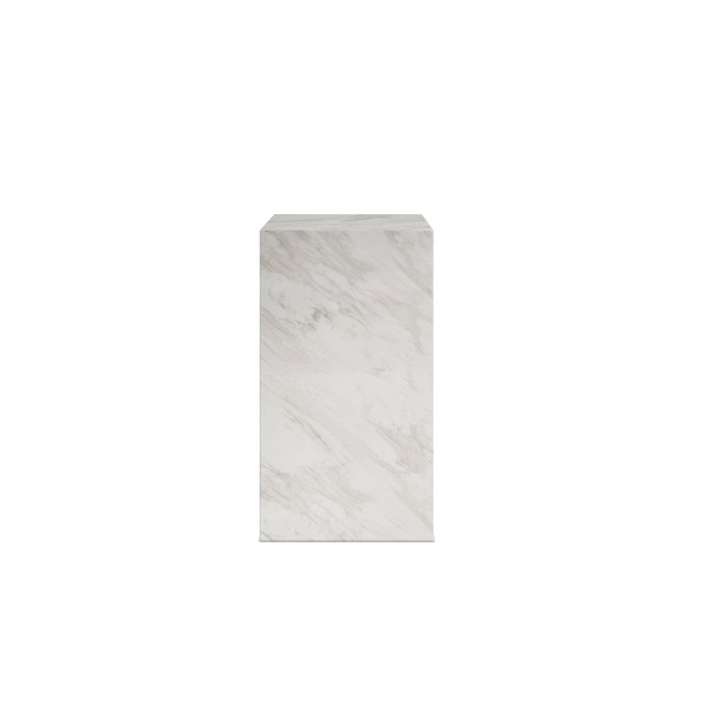 Fairmont Living Sur White Marble Large Pedestal House of Isabella UK