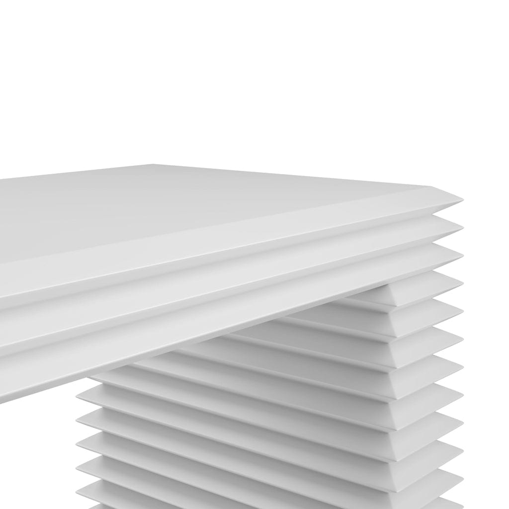 Fairmont Living Zen White Console Table House of Isabella UK