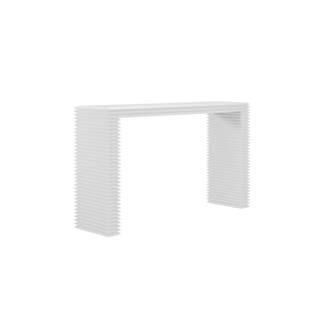 Fairmont Living Zen White Console Table House of Isabella UK