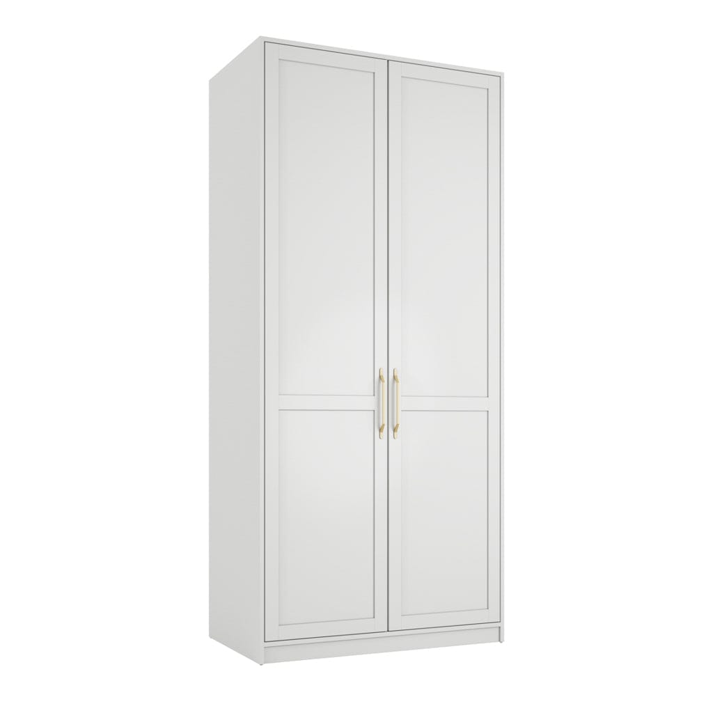Fairmont Sleeping Austen White Double Wardrobe House of Isabella UK