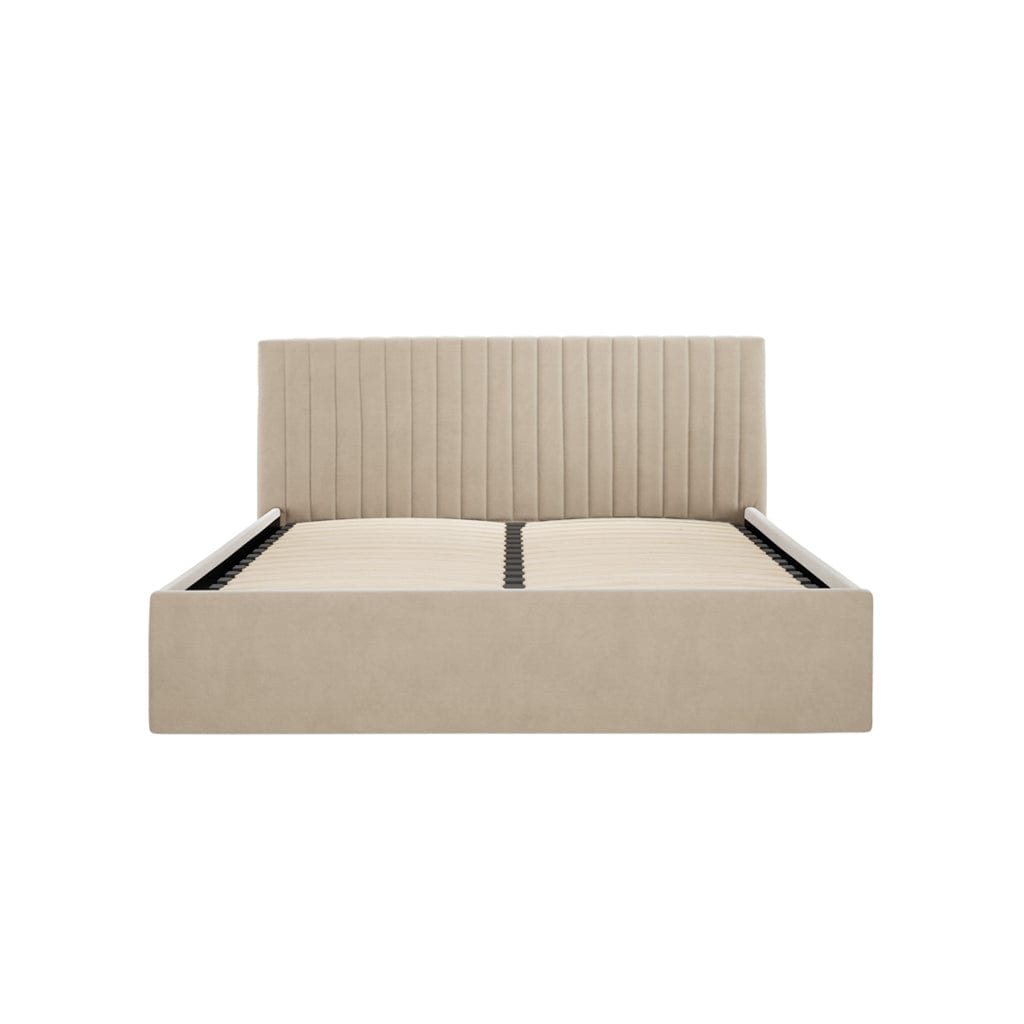 Berlin Beige Double Bed.