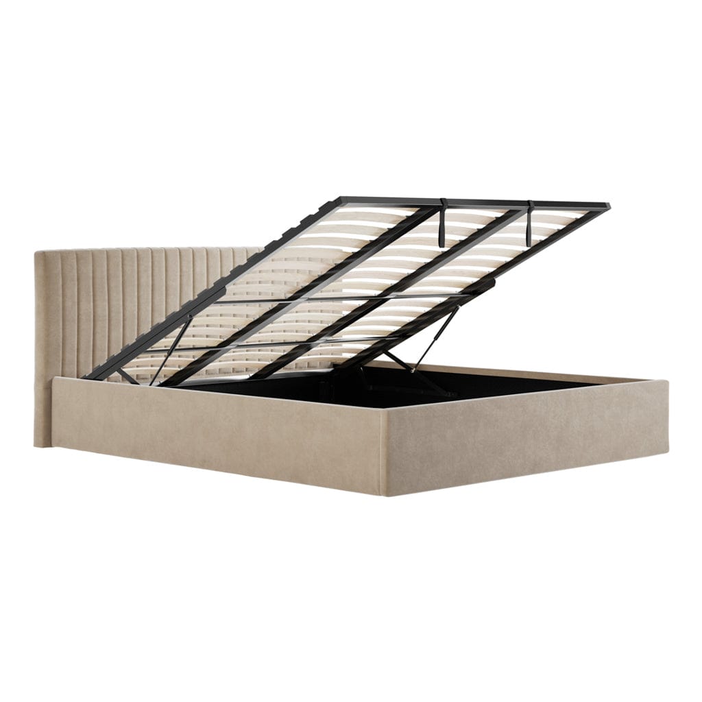 Fairmont Sleeping Berlin Beige Super King Bed House of Isabella UK