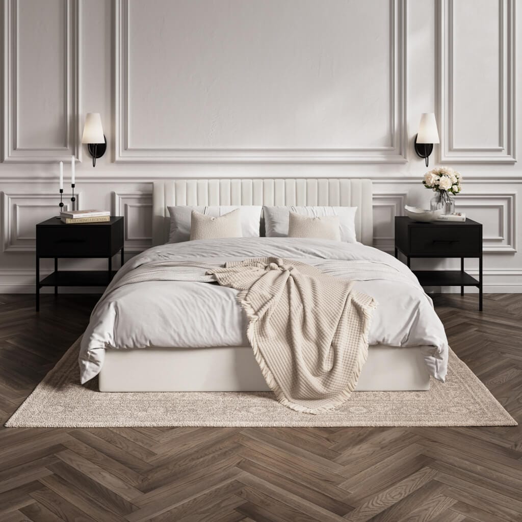 Fairmont Sleeping Berlin Milk King Bed House of Isabella UK