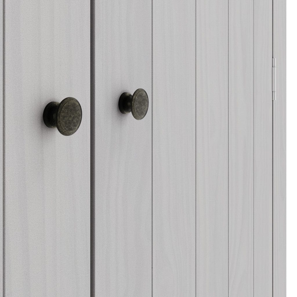 Fairmont Sleeping Havana Grey 2 Door Wardrobe House of Isabella UK