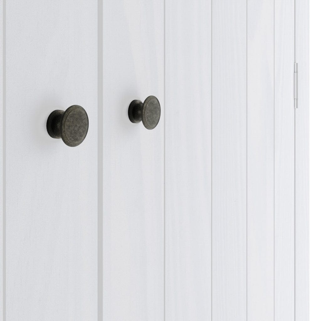 Havana White 2 Door Wardrobe.