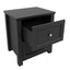 Fairmont Sleeping Ives Black Bedside Cabinet House of Isabella UK