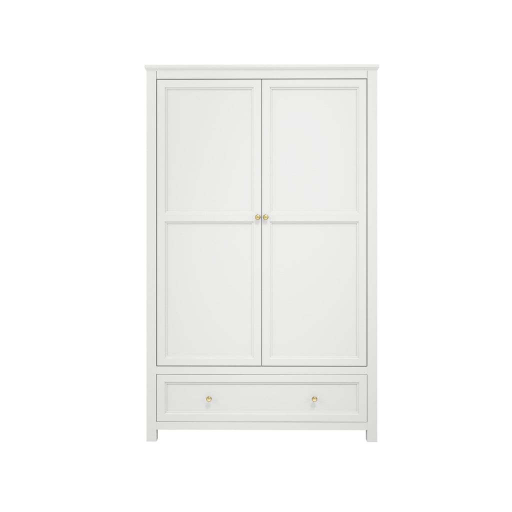 Fairmont Sleeping Ives White Double Wardrobe House of Isabella UK
