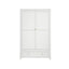 Fairmont Sleeping Ives White Double Wardrobe House of Isabella UK