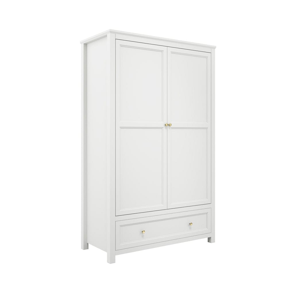Fairmont Sleeping Ives White Double Wardrobe House of Isabella UK