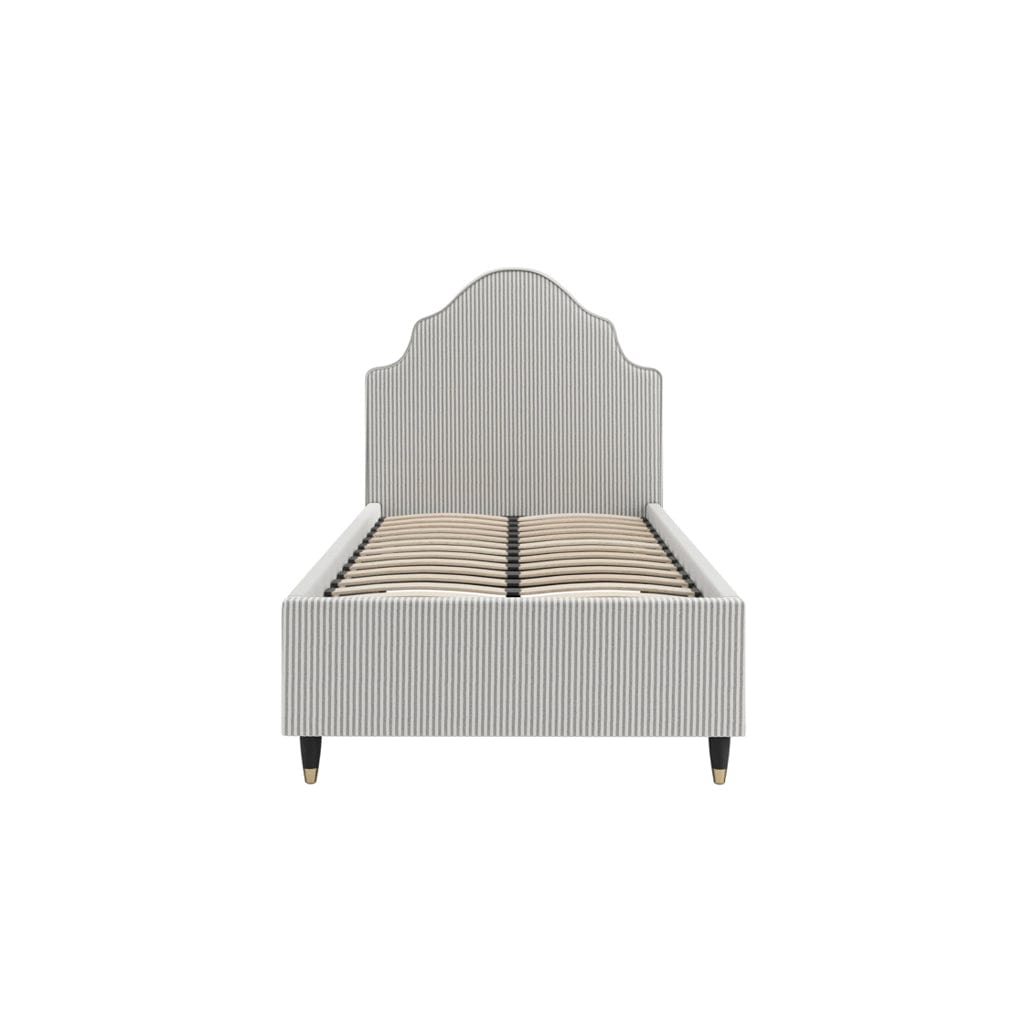 Monterey Light Grey Single Bed.