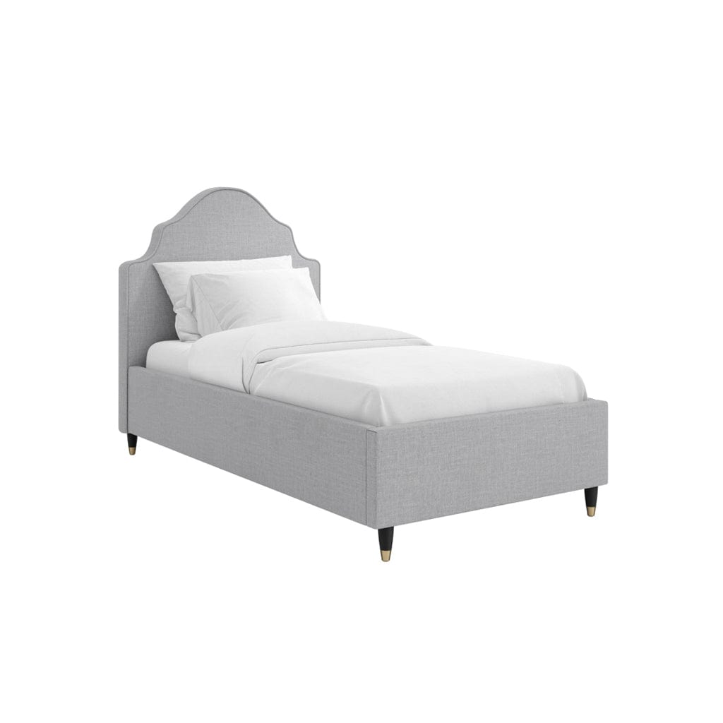 Monterey Light Grey Single Bed.
