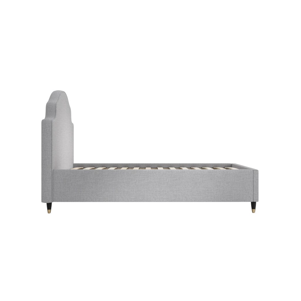 Monterey Light Grey Single Bed.