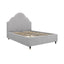 Fairmont Sleeping Quince Light Grey Kingsize Bed House of Isabella UK
