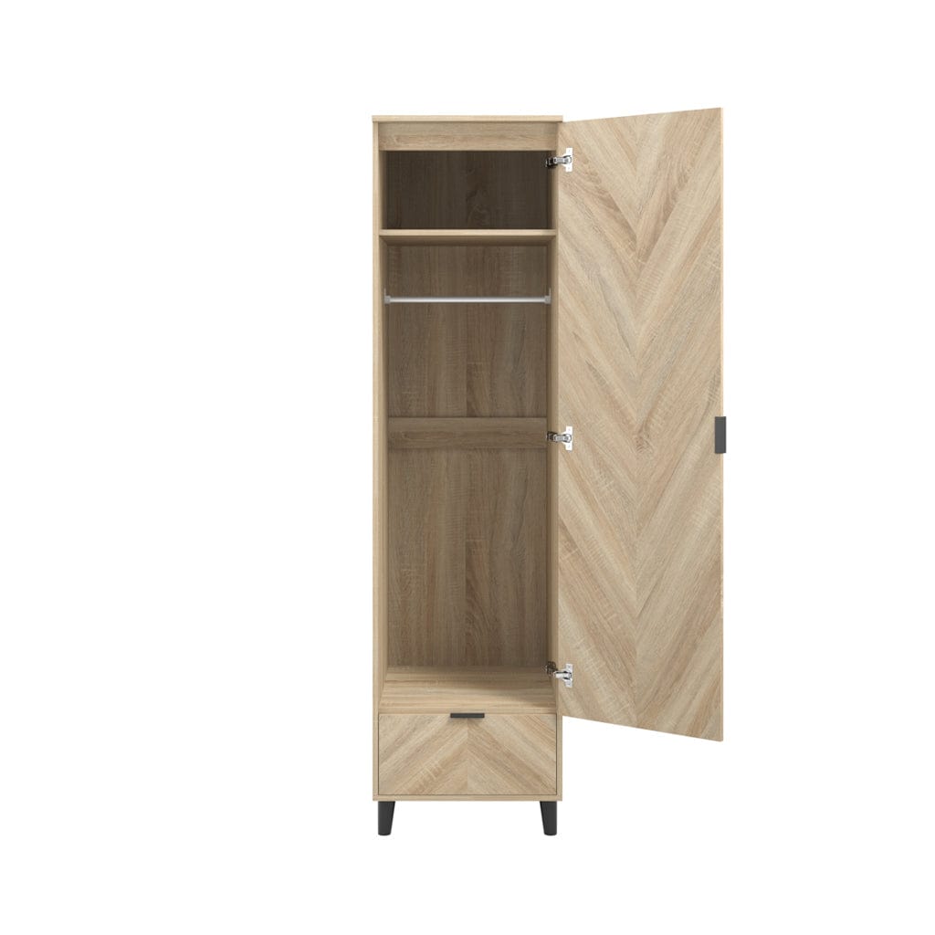 Fairmont Sleeping Stockhom Chevron Single Wardrobe House of Isabella UK