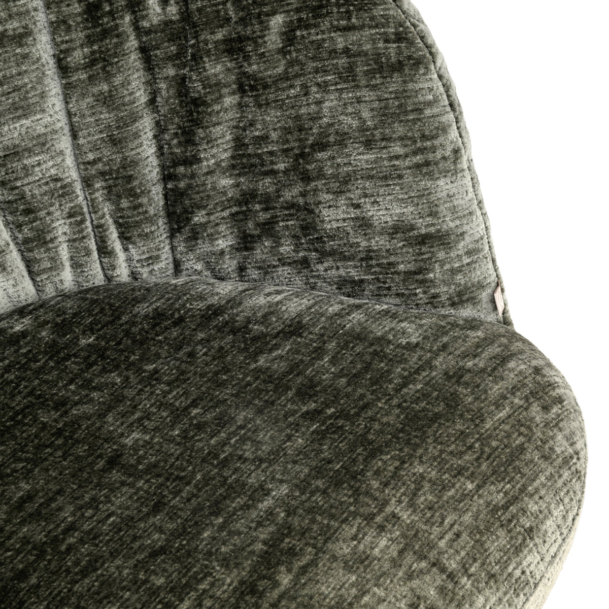 Dining chair Cassi sage chenille swivel
