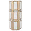 Hurricane light Emilia brass antique large