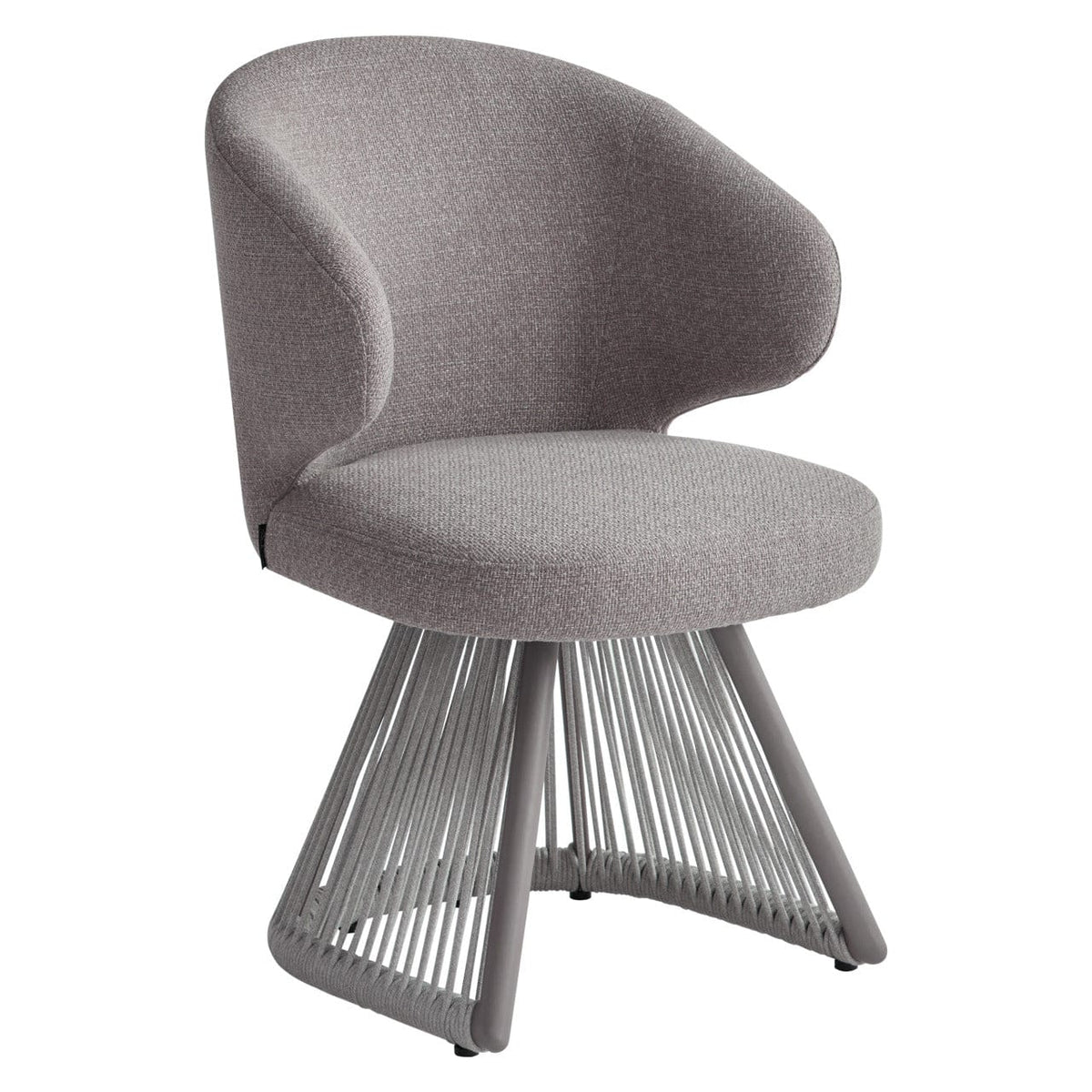 Outdoor dining chair Nuba greige alpine
