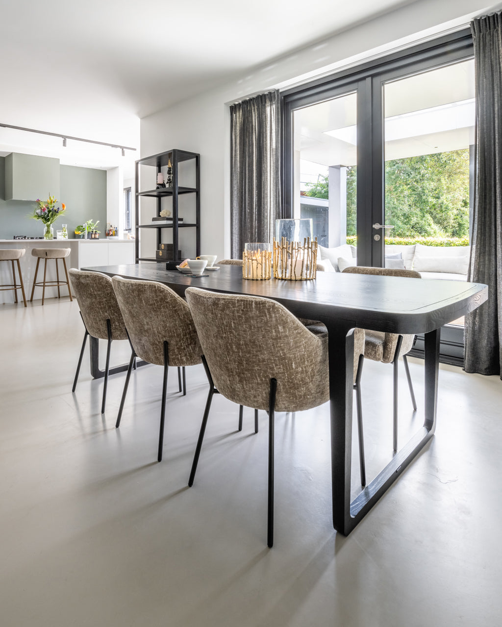 Hurricane light Loretta gold small