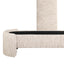 Bench Cupid beige angora with storage