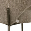 Dining chair Kenzi brown tweed 