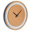 Wall lamp Julia brown - Led Clock