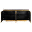 Sideboard Finsbury black/gold 