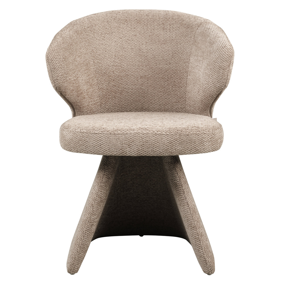 Dining chair Zenith mocca boldweave