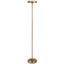 Flat Top Floor Lamp in Brass