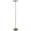 Flat Top Floor Lamp in Brass