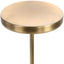 Flat Top Floor Lamp in Brass