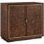 Flores Burl Wood 2 Door Cabinet