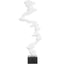 Flux Indoor-Outdoor White Sculpture