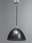 Franklite Lighting 350mm Black Crackle Glass House of Isabella UK